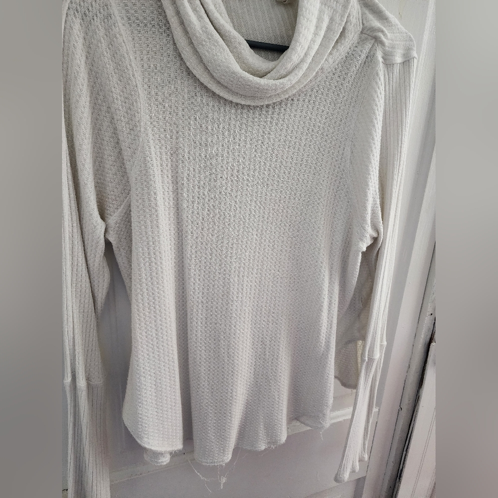 👸 Free People We the People collection thermal cowl neck tunic set of 2 size S - Picture 5 of 16